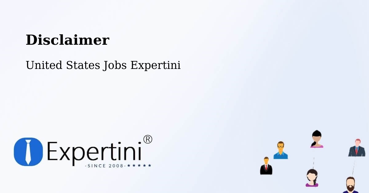 Disclaimer – Port Huron - United States Jobs Expertini